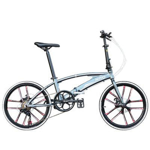 HITO  7 SPEED 20/22 INCH  DOUBLE FRAME ULTRA-LIGHT FOLDING BIKE - Pedal Werkz