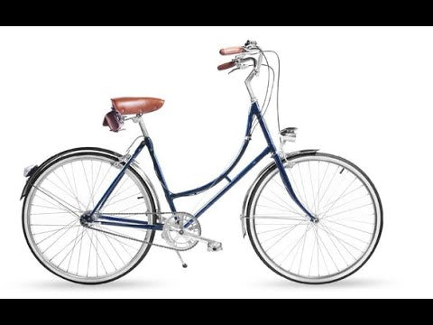 GAZELLE CLASSIC 26 inch  3 SPEED  With Ratten Basket