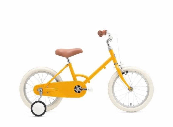 (Ready Stock)16-INCH KIDS RETRO BICYCLE WITH AUXILIARY WHEELS