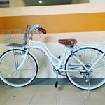 Load image into Gallery viewer, 24-INCH PROMETHEUS  JAPAN 6-SPEED SHIMANO TRANSMISSION RETRO BICYCLE(Pre-Order)
