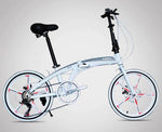 Load image into Gallery viewer, HITO  7 SPEED SHIMANO 20/22 INCH  SINGLE FRAME ULTRA-LIGHT FOLDING BIKE ( Available )
