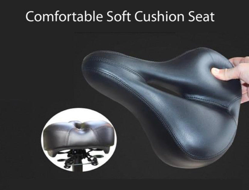 Black saddle Soft Breathable Comfy Seat