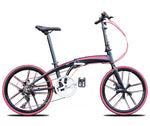 Load image into Gallery viewer, HITO  7 SPEED 20/22 INCH  SINGLE FRAME ULTRA-LIGHT FOLDING BIKE - Pedal Werkz
