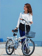 Load image into Gallery viewer, MYPALLAS M246 20 INCH FOLDABLE 6 SPEED BICYCLE - Pedal Werkz
