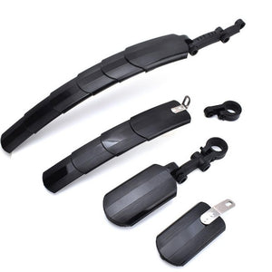 Telescopic Folding Bicycle Fender Set Mudguard Bicycle Front Rear Fender for Road Bike Mud Guard - Pedal Werkz