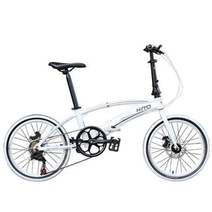 HITO 7 SPEED 20/22 INCH  DOUBLE FRAME ULTRA-LIGHT FOLDING BIKE     ( Available )